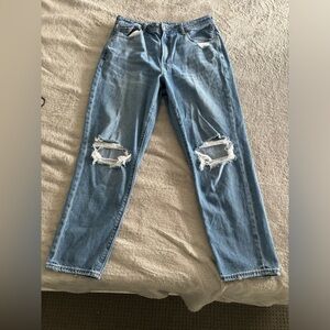 American Eagle mom jeans size 14